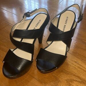 Audrey Brooke Black Heels